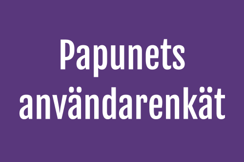 Papunets användarenkät